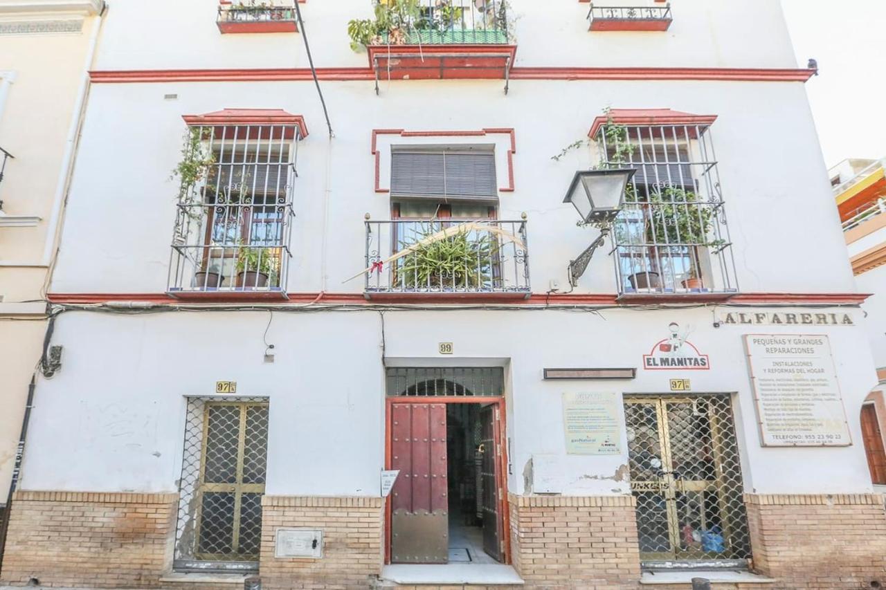 סביליה Corazon De Triana. Loft Estiloso Y Confortable. מראה חיצוני תמונה